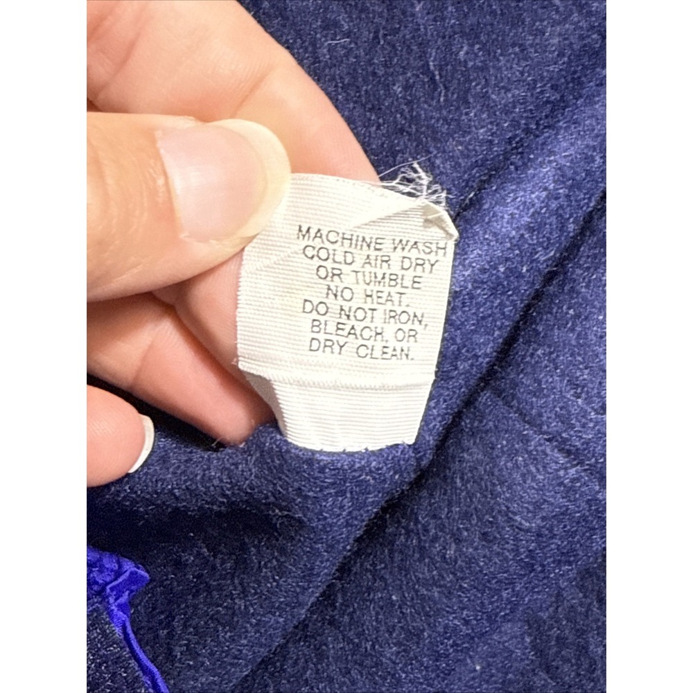 Vintage Patagonia Pants Mens Size Small Blue Fleece‎ Lined Zip Gorpcore - Picture 13 of 15